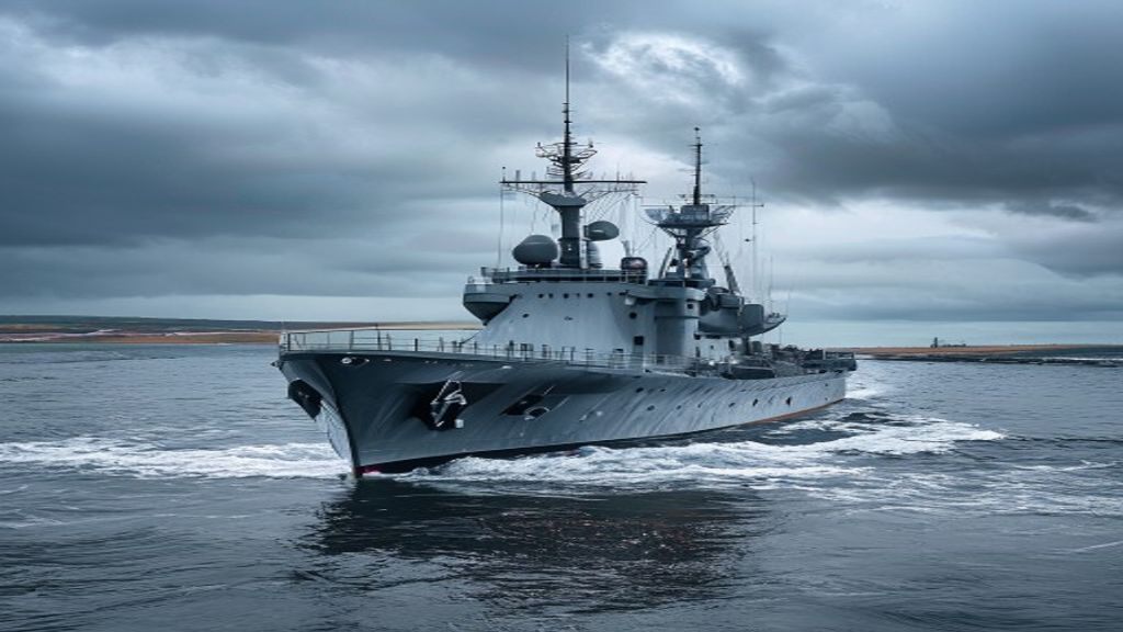 Rus Savaş Gemisi İngiltere Kıyılarında Canlı Mühimmat Tatbikatı Gerçekleştirdi