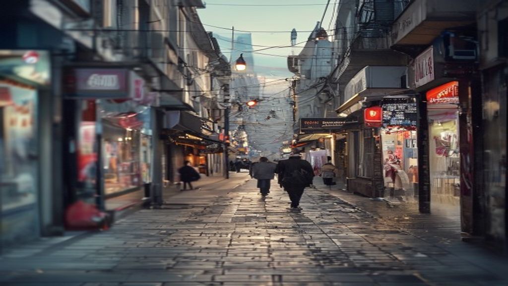 Şişli'de sokak ortasında kadına yumruk saldırısı