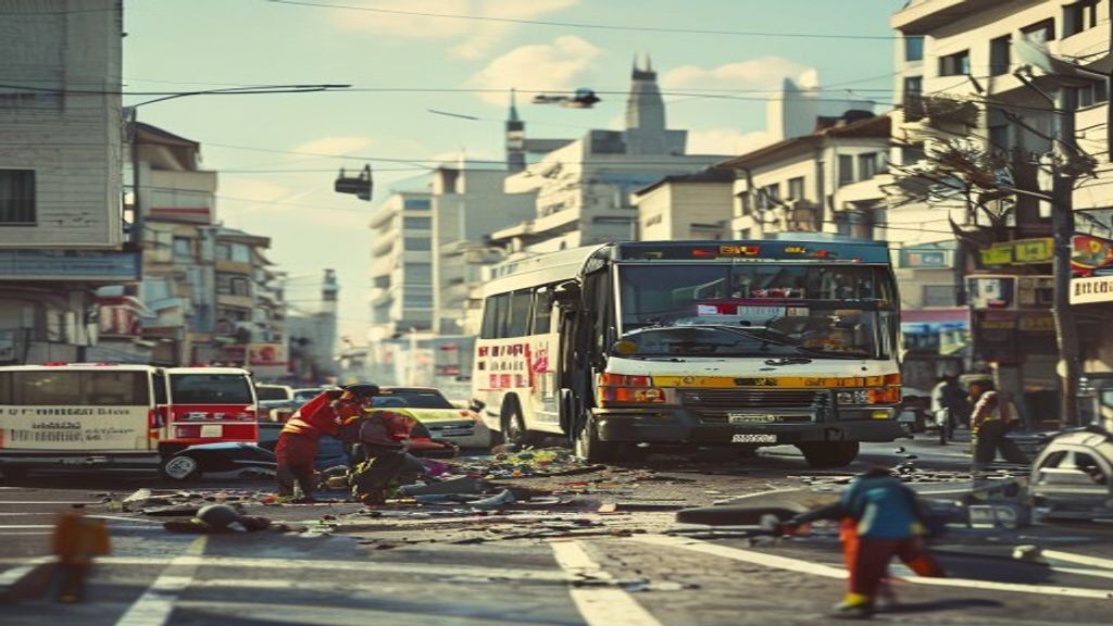 Eyüpsultan'da Yolcu Otobüsü ile Otomobilin Karıştığı Kazada 30 Kişi Yaralandı