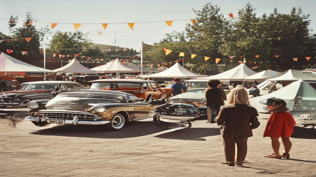 Çorum’da 1956-1975 Arası Klasik Otomobiller Sergilendi