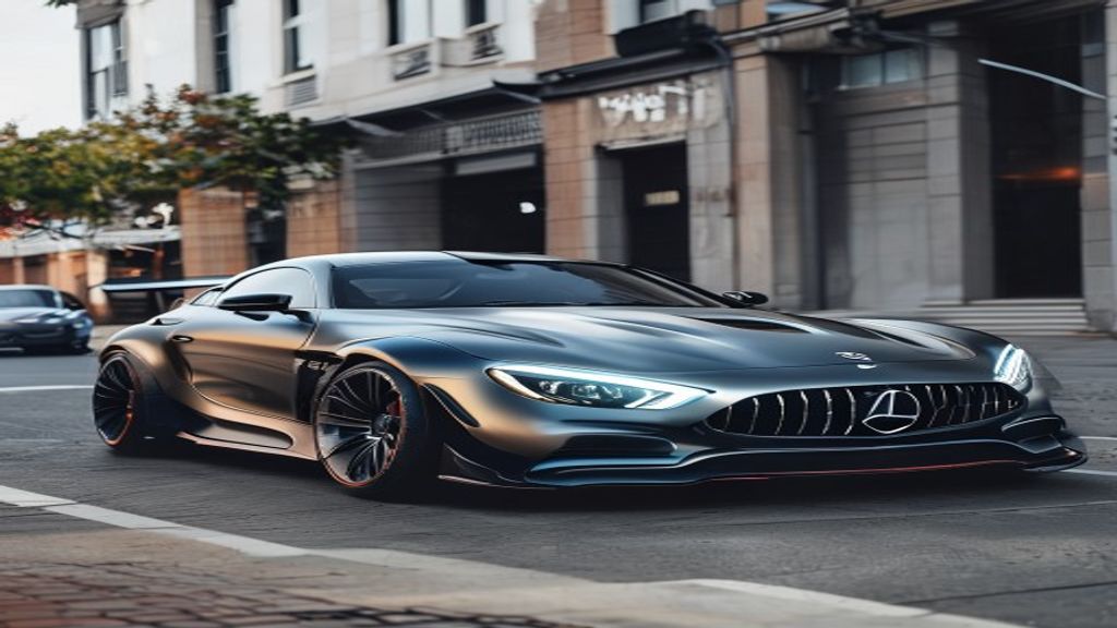 Mercedes-AMG GT Prototype Was Seen on Fire During Testing in Spain