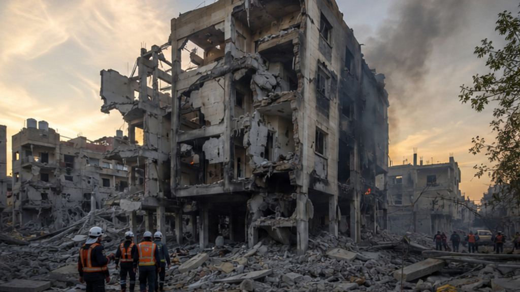 Gazze’de İsrail Hava Saldırısında Altı Kişilik Aile Hayatını Kaybetti